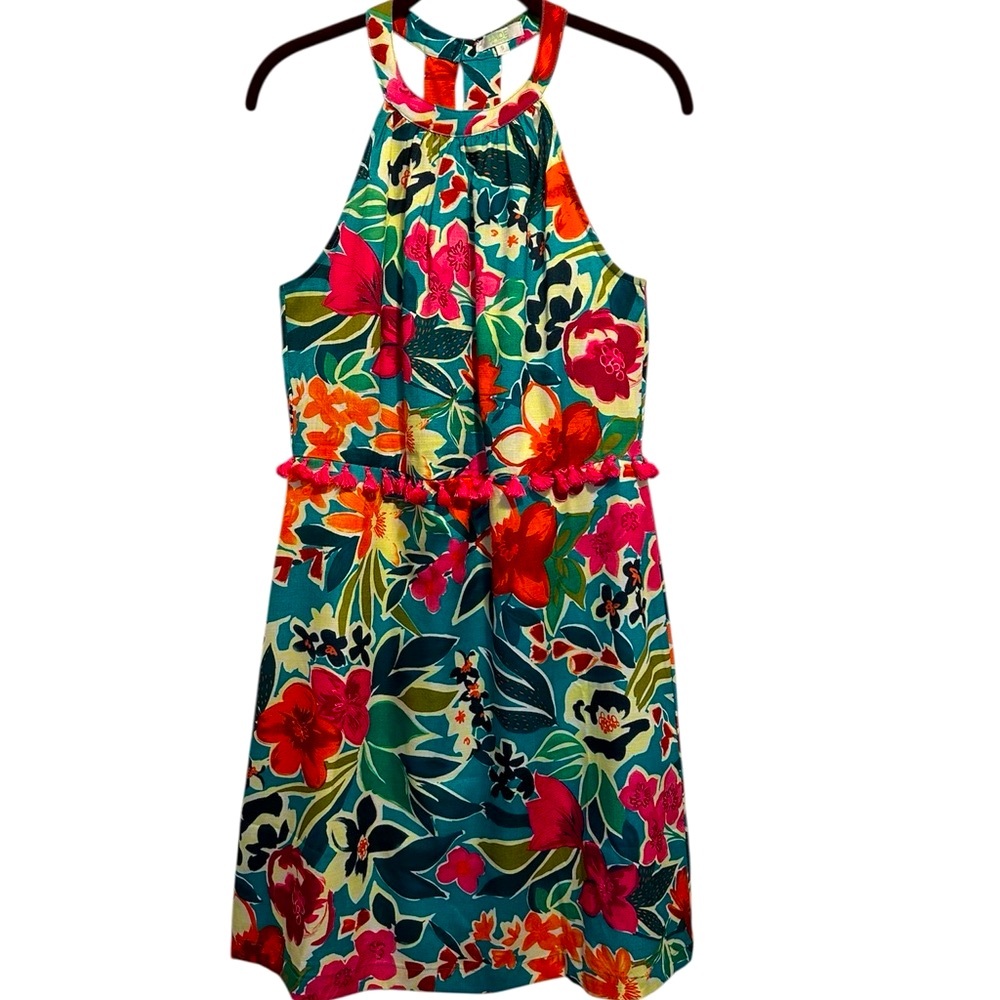 NWOT Small Jade Melody Tam Floral Halter Dress